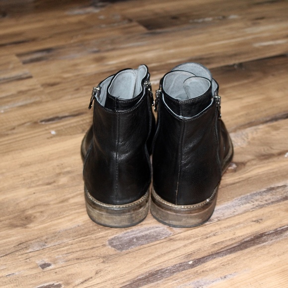 McKanty Black Italian Men's Boots - Size 41 - Picture 2 of 7